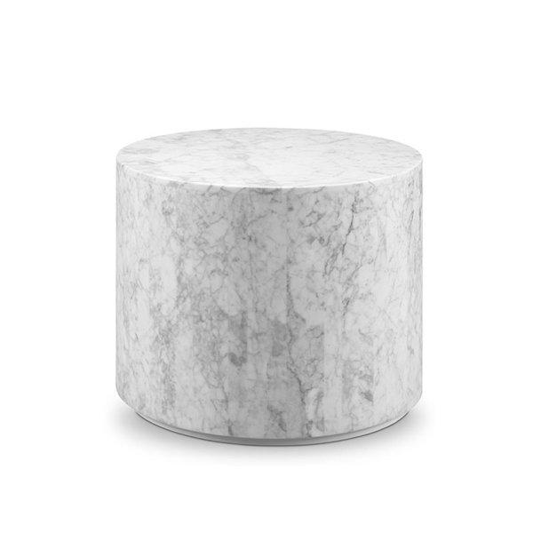 Stilnovo Marble Top Drum End Table Wayfair